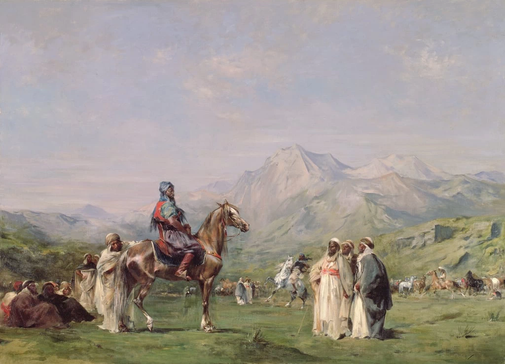 Un accampamento nella catena montuosa - Walters Art Museum, Baltimore